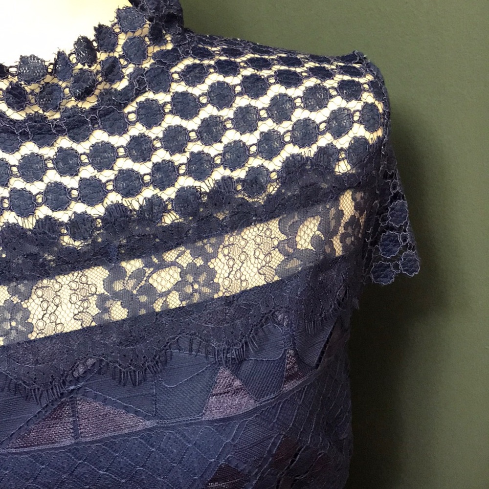 Foxiedox Purple Lace Dress